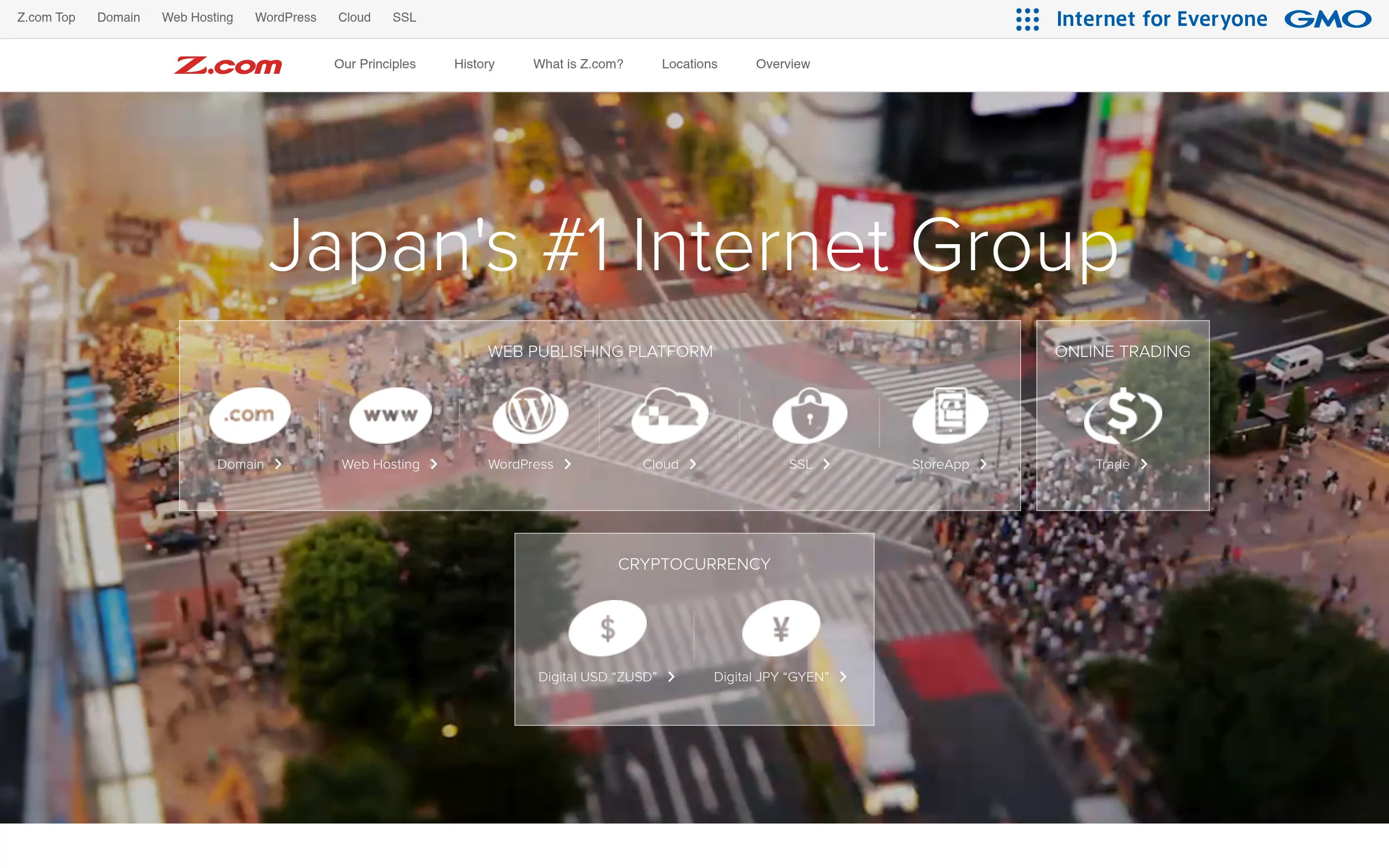 Z.com Interface